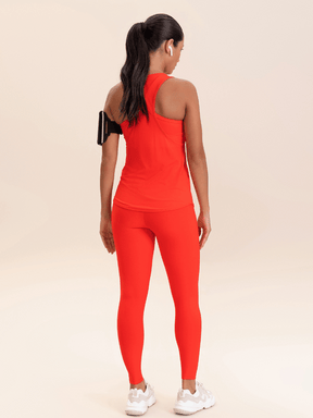 Conjunto Icon Top e Legging Laranja